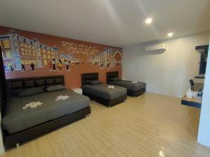 Wixky hotel的休息区