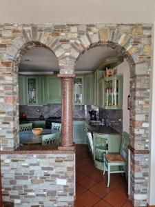 A seating area at Casa Parido
