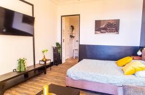 Posteľ alebo postele v izbe v ubytovaní Proximité Centre/Fac au calme avec vue