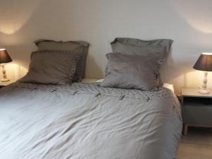 Una cama o camas en una habitación de Appartement Annecy, 3 pièces, 4 personnes - FR-1-432-37