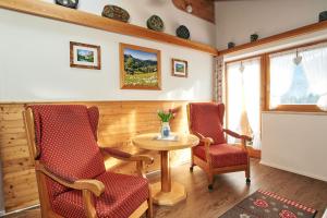 Posezení v ubytování Landhaus Maltermoos