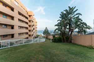 a view from the balcony of a apartment building at 401 Bermuda Endless ocean views in Ballito