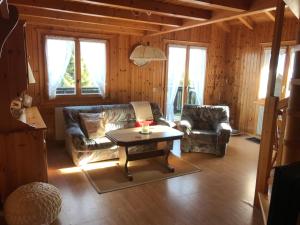 Istumisnurk majutusasutuses Chalet Siesta