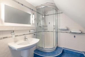 Kúpeľňa v ubytovaní Villa Matylda
