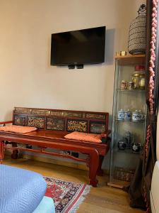 TV a/nebo společenská místnost v ubytování A Casa Di Paola Suite