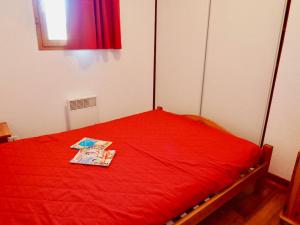 Posteľ alebo postele v izbe v ubytovaní Appartement Valfréjus, 2 pièces, 4 personnes - FR-1-468-23