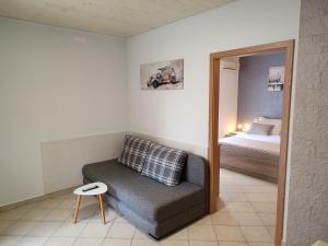 Posteľ alebo postele v izbe v ubytovaní Apartments Joško