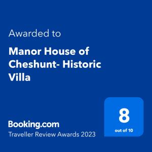 Gallery image of Manor House of Cheshunt- Historic Villa in Cheshunt