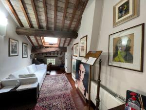 Posezení v ubytování A Casa Di Paola Suite