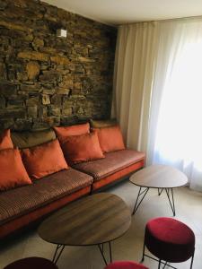 Prostor za sedenje u objektu APARTMÁNY ADAM