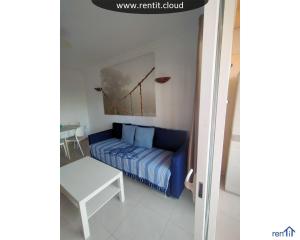 Postel nebo postele na pokoji v ubytování Los Cristianos Cris Sol WiFi Pool