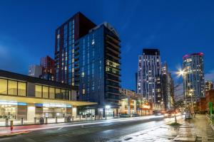 Udsigt til London eller udsigt til byen taget fra lejligheden