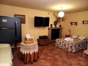 Posteľ alebo postele v izbe v ubytovaní EL REFUGIO DE GORIZ