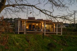 Um jardim no exterior de Laje da Bica Agroturismo