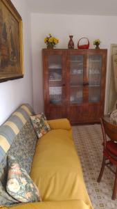 A seating area at Majella National Park La Casa Di Nonna Maria