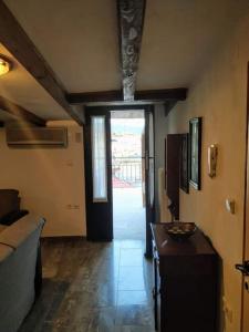 A television and/or entertainment centre at Best view of Meteora in ''Stavros home''