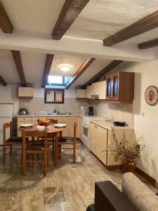 A kitchen or kitchenette at Best view of Meteora in ''Stavros home''