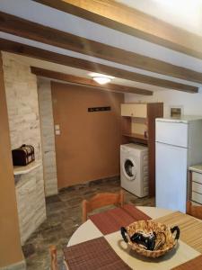 A kitchen or kitchenette at Best view of Meteora in ''Stavros home''