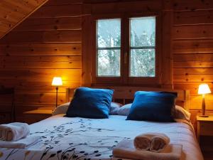 Postel nebo postele na pokoji v ubytování El Pi Solitari