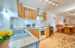 Kuchyňa alebo kuchynka v ubytovaní 2 Bedroom Cozy Home In Gornja Ploscica