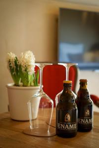 Nápoje v ubytování Boutique Hotel De Brakelhoen