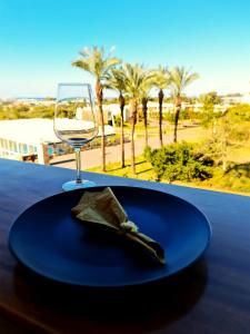 Balkon oz. terasa v nastanitvi Rose Suite