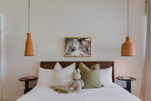 Voodi või voodid majutusasutuse Sendero Hotel toas