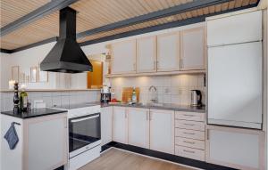 Η κουζίνα ή μικρή κουζίνα στο 3 Bedroom Awesome Home In Skjern