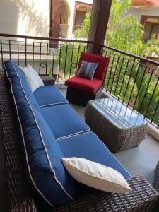 Posezení v ubytování Macaws Ocean Club Apartamento # 18