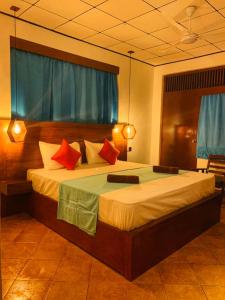 Llit o llits en una habitació de Guesthouse Panorama