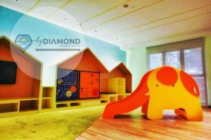 a childs room with an elephant toy in a room at Timurbay Seafront Residence byDiamond Studio Suites 1 plus 1 in Kuantan