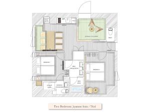 Planimetria di MIMARU SUITES Tokyo Asakusa