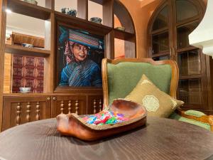 Posezení v ubytování HOTEL DE SAPA