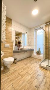 Kúpeľňa v ubytovaní Seven Hotel Bytom - Katowice