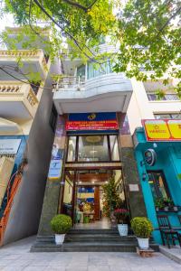 El edificio en el que está el hotel