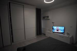 A television and/or entertainment centre at Carmen's nest