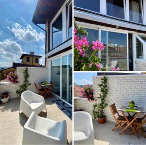 A balcony or terrace at La casa di Angelina