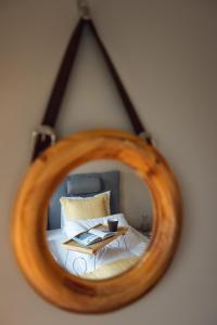 Postel nebo postele na pokoji v ubytování Lofoten Planet - Boutique Hotel