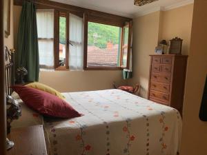 Voodi või voodid majutusasutuse El Corral de Baxo toas