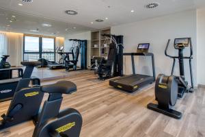 Fitness centrum a/nebo fitness zařízení v ubytování IntercityHotel Berlin Airport BER Terminal 1 & 2