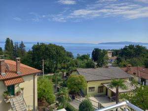 a view from the balcony of a house at Apartment in Ika with sea view, balcony, air conditioning, WiFi 5025-2 in Ika