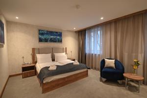 Posteľ alebo postele v izbe v ubytovaní Hotel Foldana