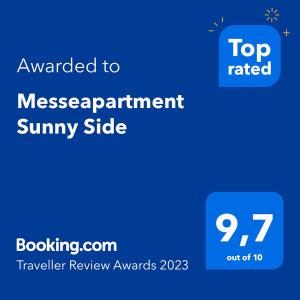 Messeapartment Sunny Sideの見取り図または間取り図