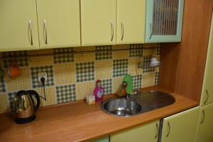 Kuchyňa alebo kuchynka v ubytovaní Apartament Julia 1-6 os II piętro z dwoma sypialniami