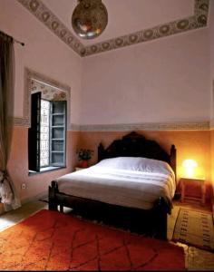 Postel nebo postele na pokoji v ubytování BKAN RIAD MARRAKECH