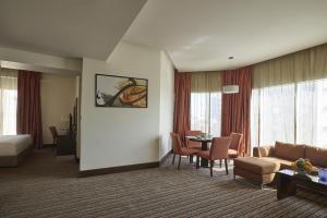 Un lugar para sentarse en Safir Hotel Doha