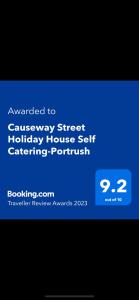 Gallery image of Causeway Street Holiday House Self Catering-Portrush in Portrush