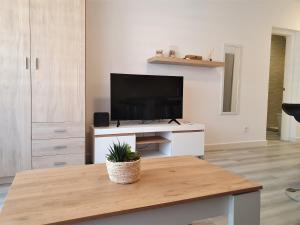 Televízia a/alebo spoločenská miestnosť v ubytovaní Bajo el sol Wifi & Pools - Mareverde