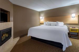 Katil atau katil-katil dalam bilik di Days Inn by Wyndham Birch Run
