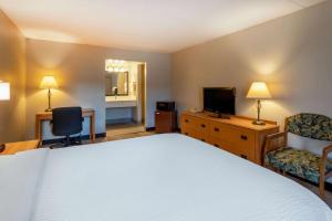 Katil atau katil-katil dalam bilik di Days Inn by Wyndham Birch Run